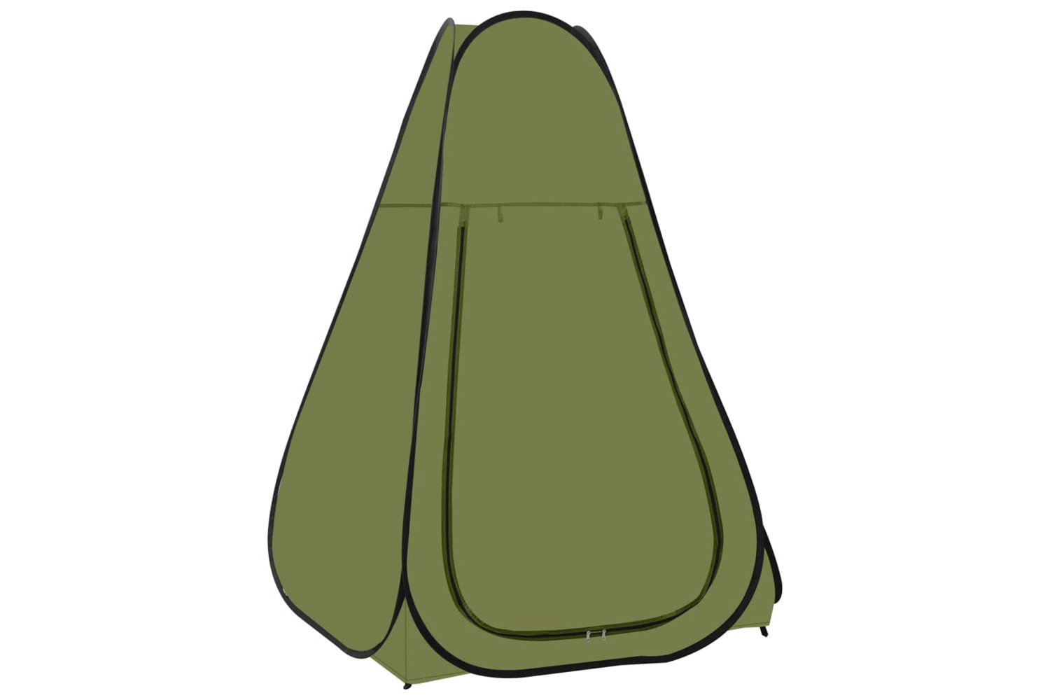 vidaXL 93068 Pop Up Shower Tent Green
