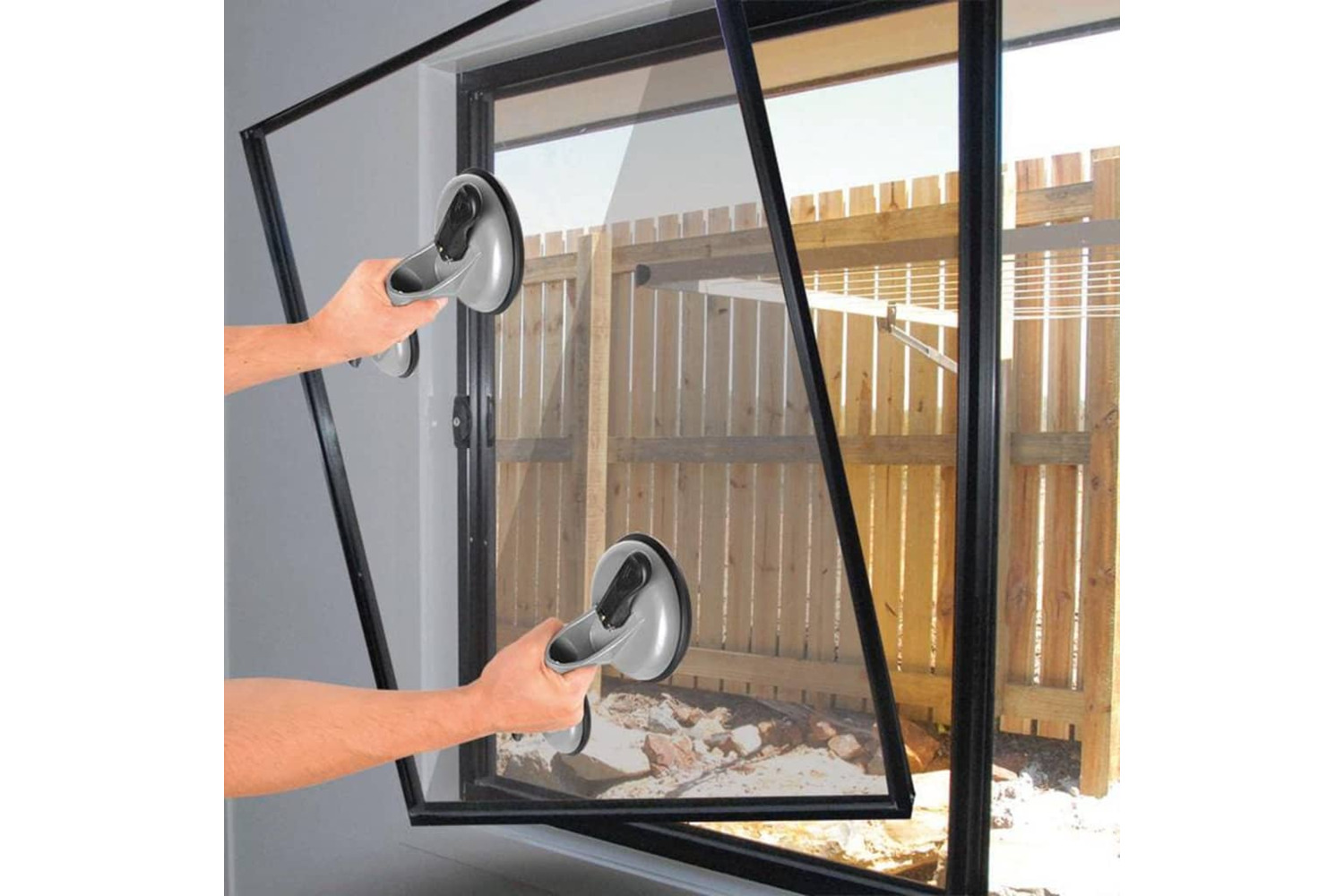 Proplus 276225 Vacuum Lifters With 2 Suction Cups 2 Pcs Aluminium