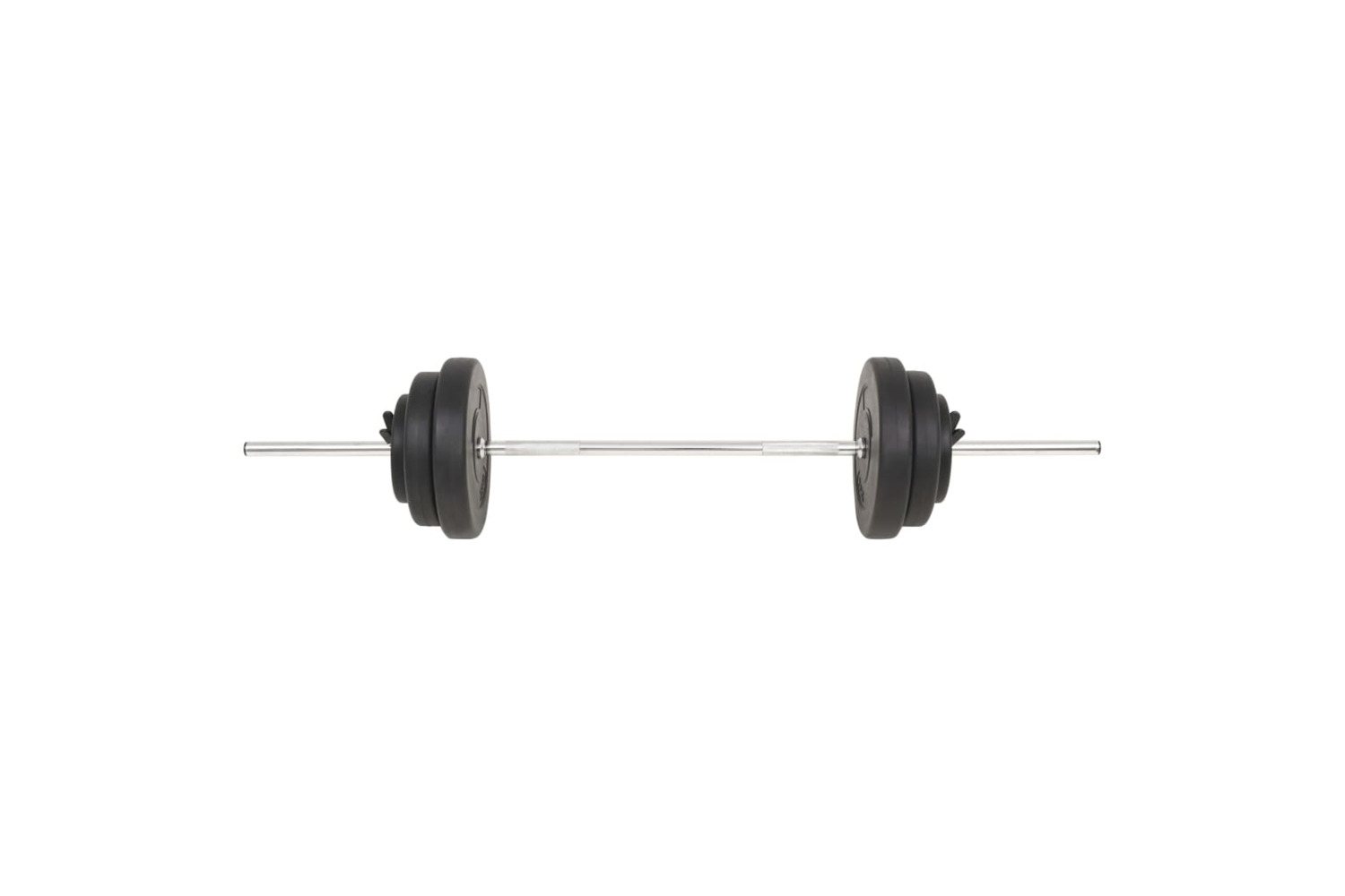 vidaXL 3145017 Barbell With Plates 60 Kg