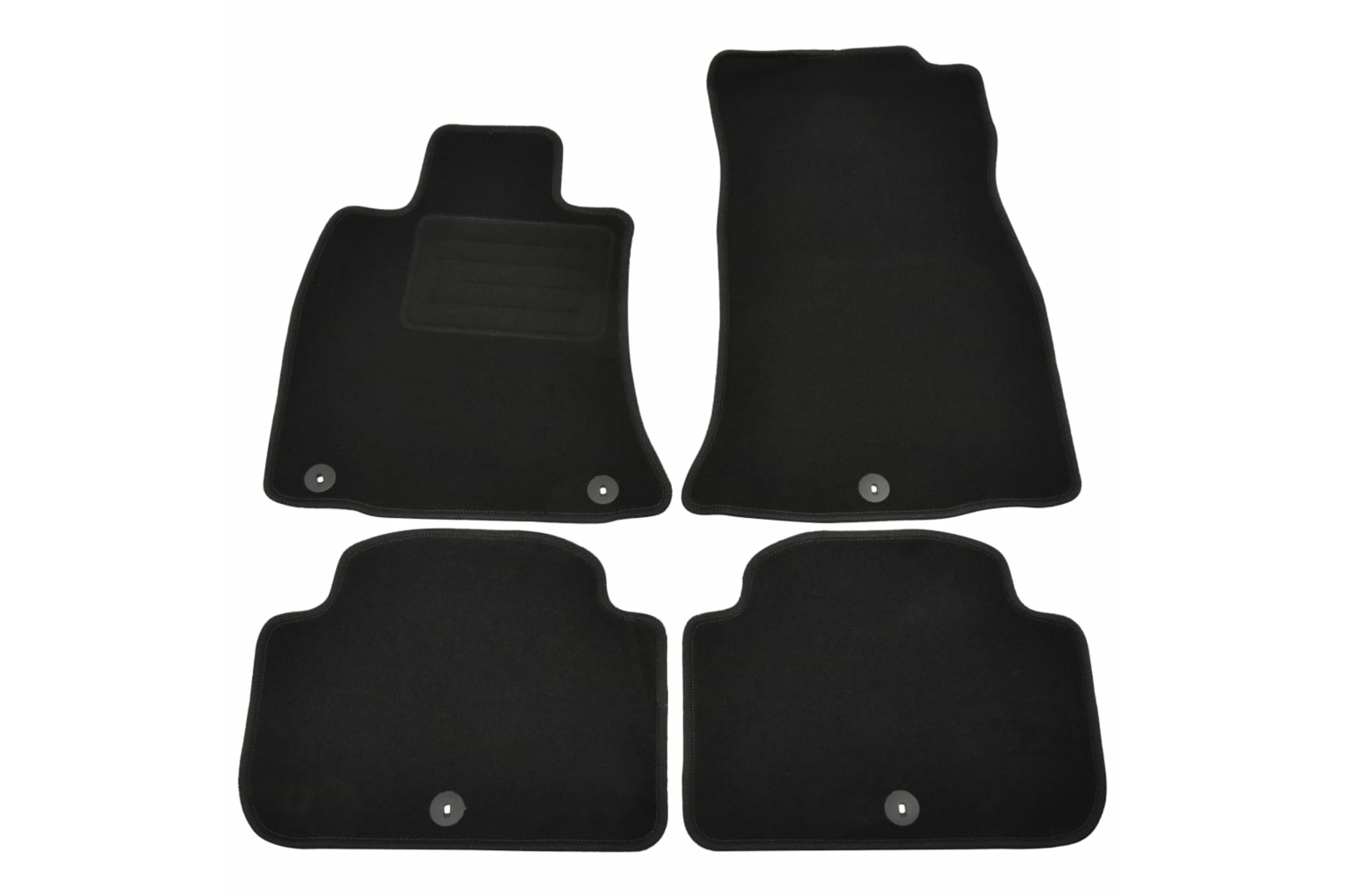 vidaXL 150613 4 Piece Car Mat Set For Kia Stinger (ck)
