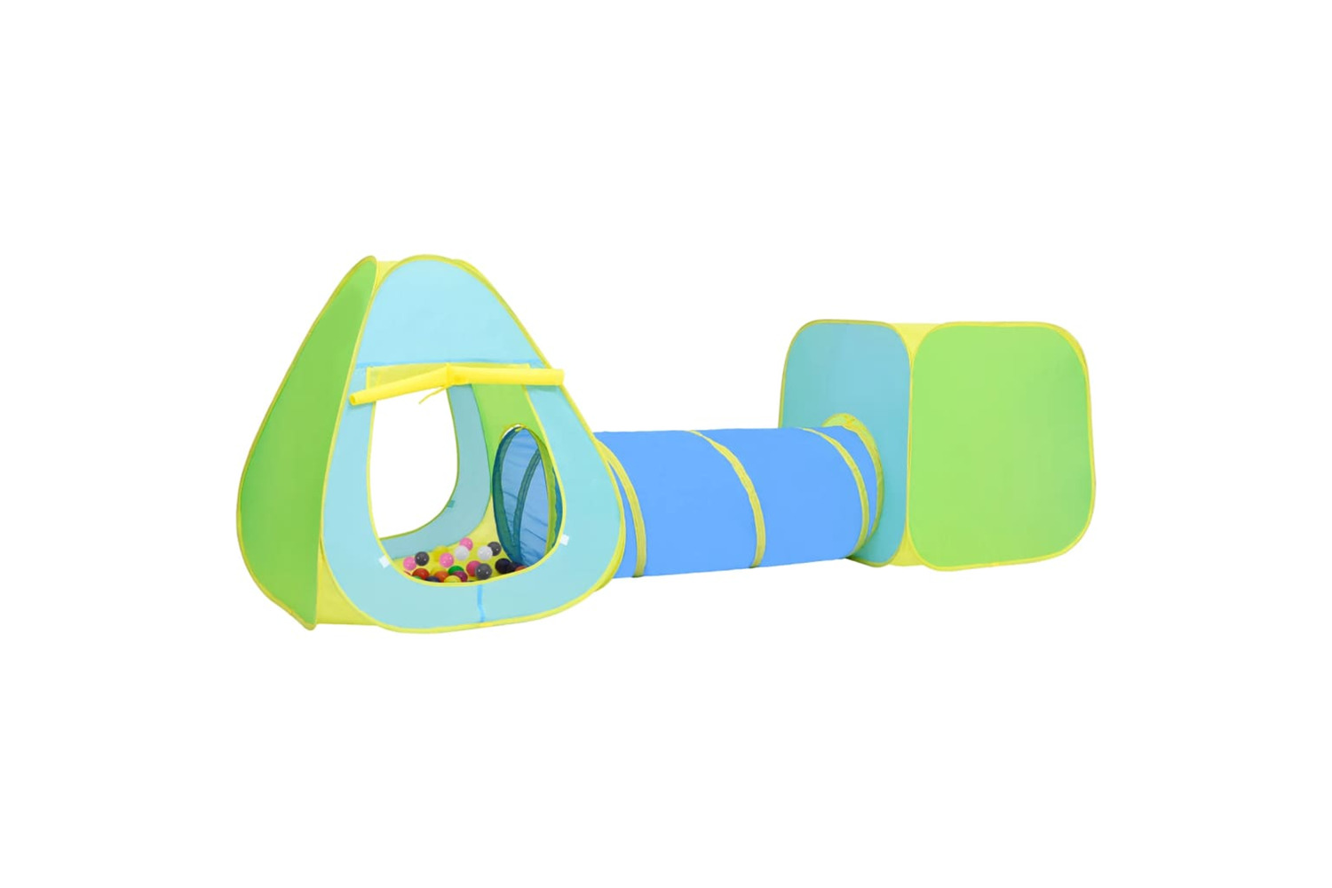 vidaXL 3107717 Children Play Tent With 350 Balls Multicolour