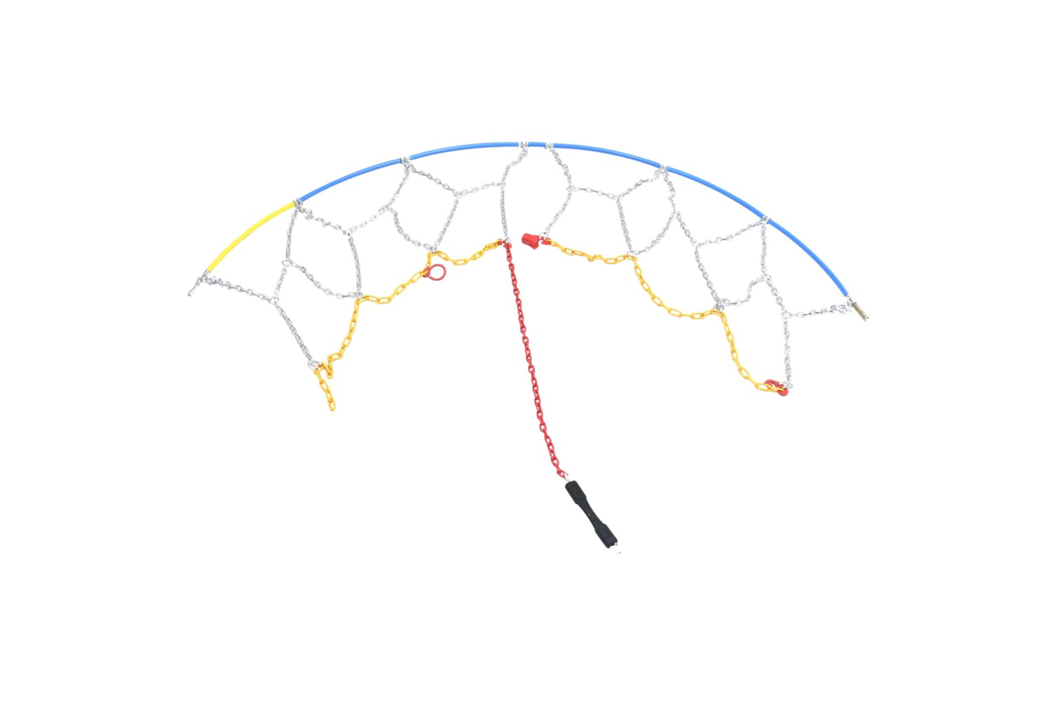 vidaXL 210605 Car Tyre Snow Chains 2 Pcs 9mm Kn120