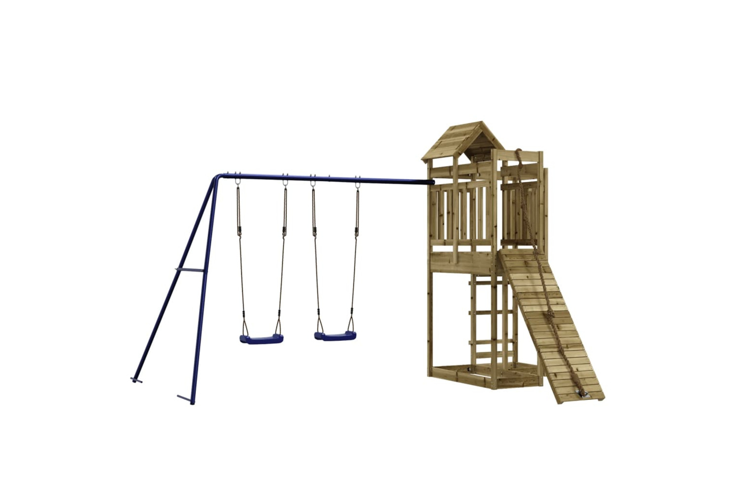 vidaXL 3156882 Outdoor Playset Impregnated Wood Pine