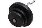 Vidaxl 3145019 Curl Barbell With Plates 60 Kg