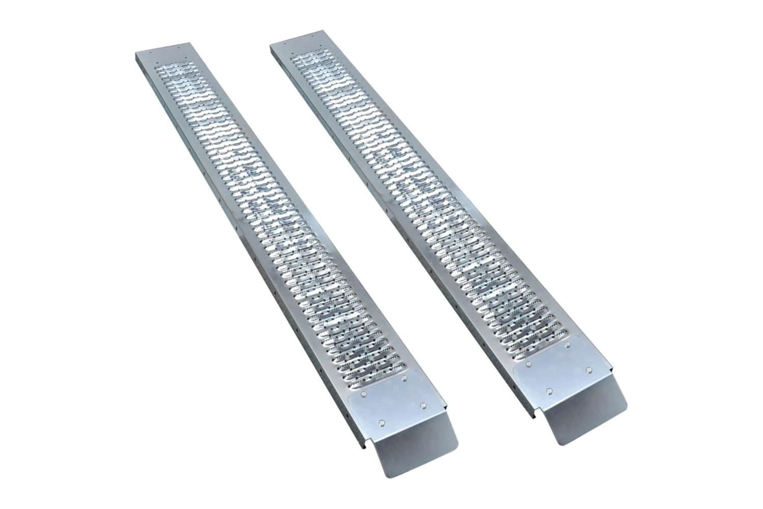vidaXL 146480 Steel Loading Ramps 2 Pcs 450 Kg