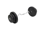 Vidaxl 3145019 Curl Barbell With Plates 60 Kg