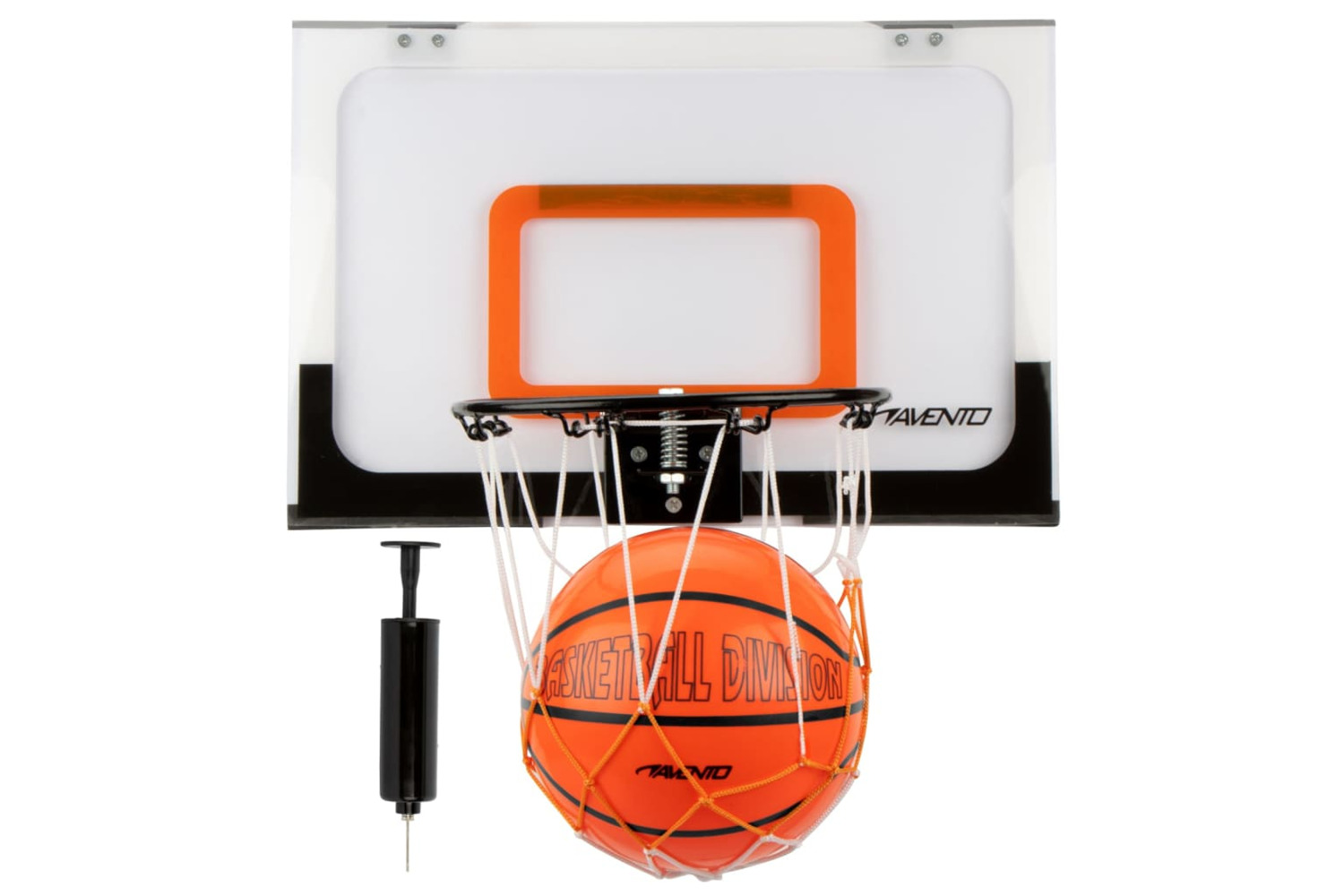 Avento 439603 Basketball Set Mini 45x30x3 Cm Transparent