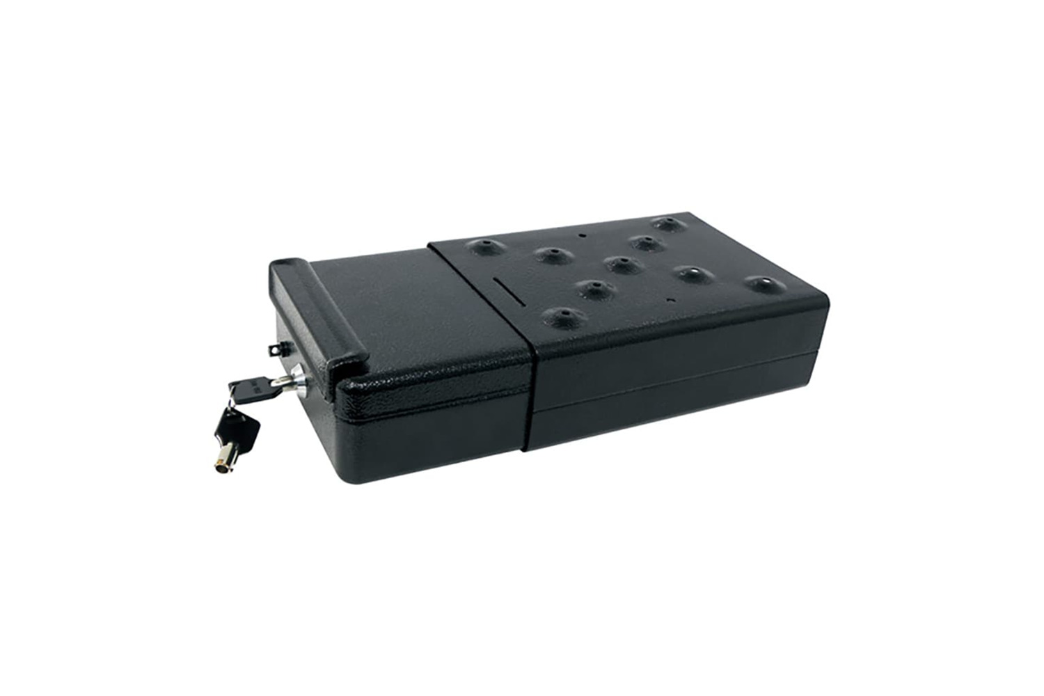 Carpoint 439311 Car Safe Steel 22.5x16x7.5cm Black