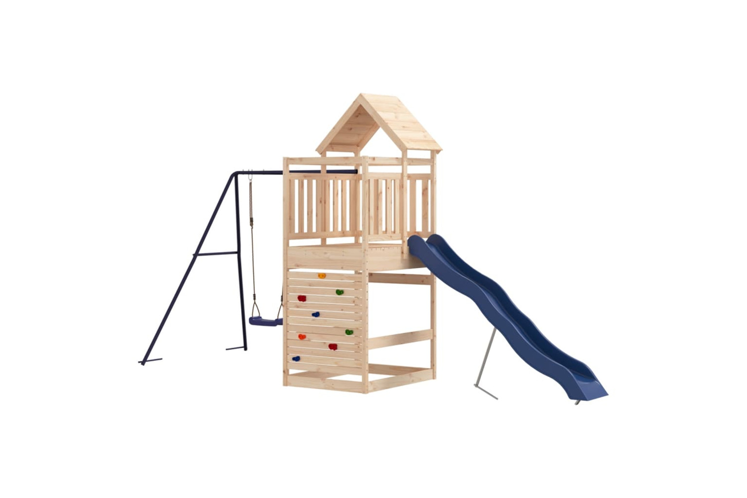 Vidaxl 3156985 Outdoor Playset Solid Wood Pine