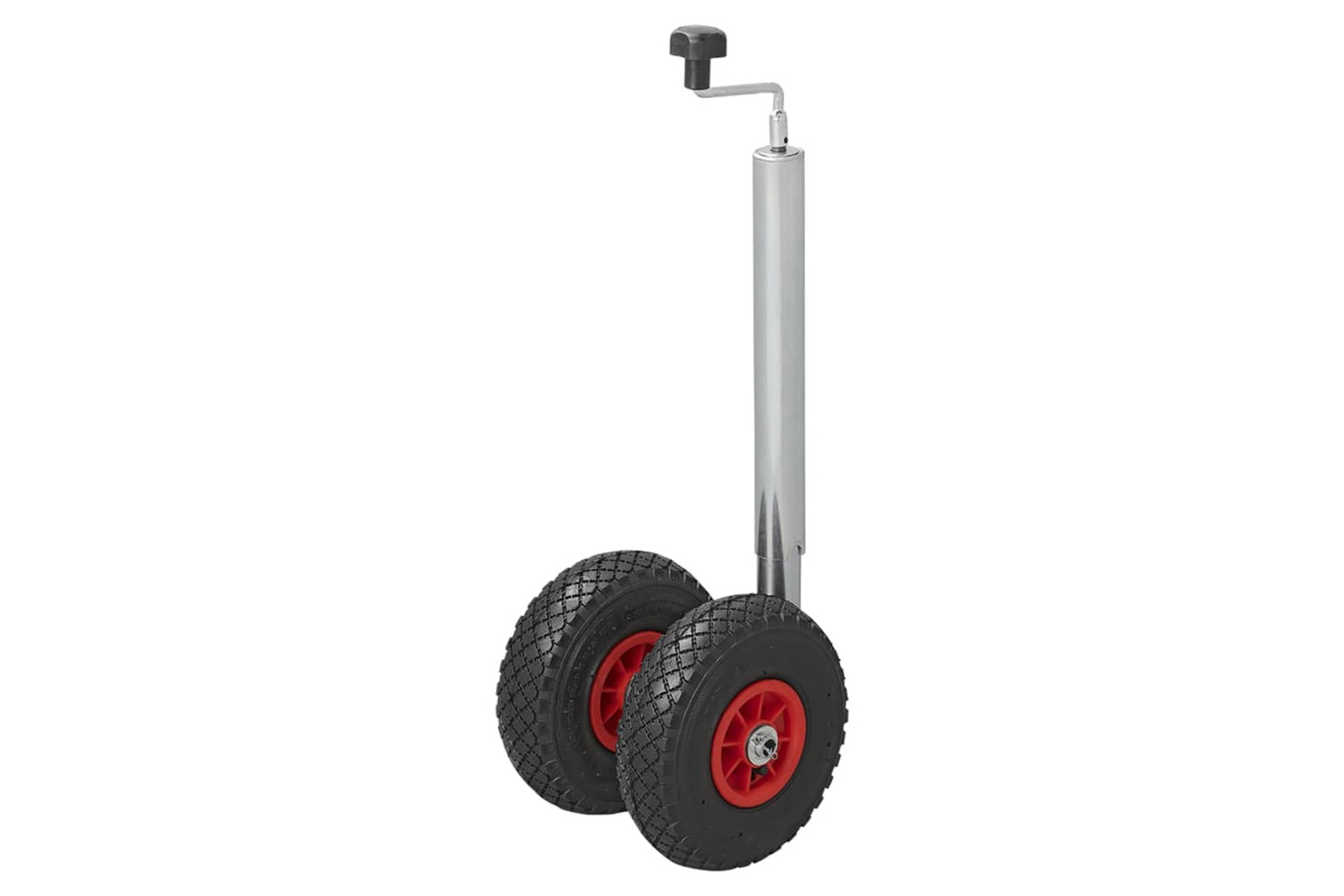 Proplus Double Jockey Wheel Plastic Rim With Air-filled Tyre 26x8.5cm 341508