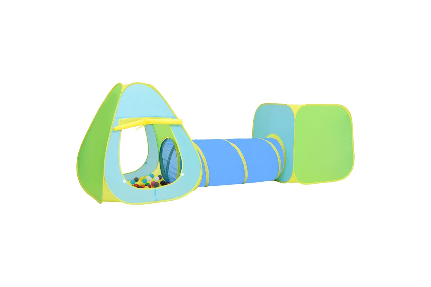 vidaXL 3107716 Children Play Tent With 350 Balls Multicolour