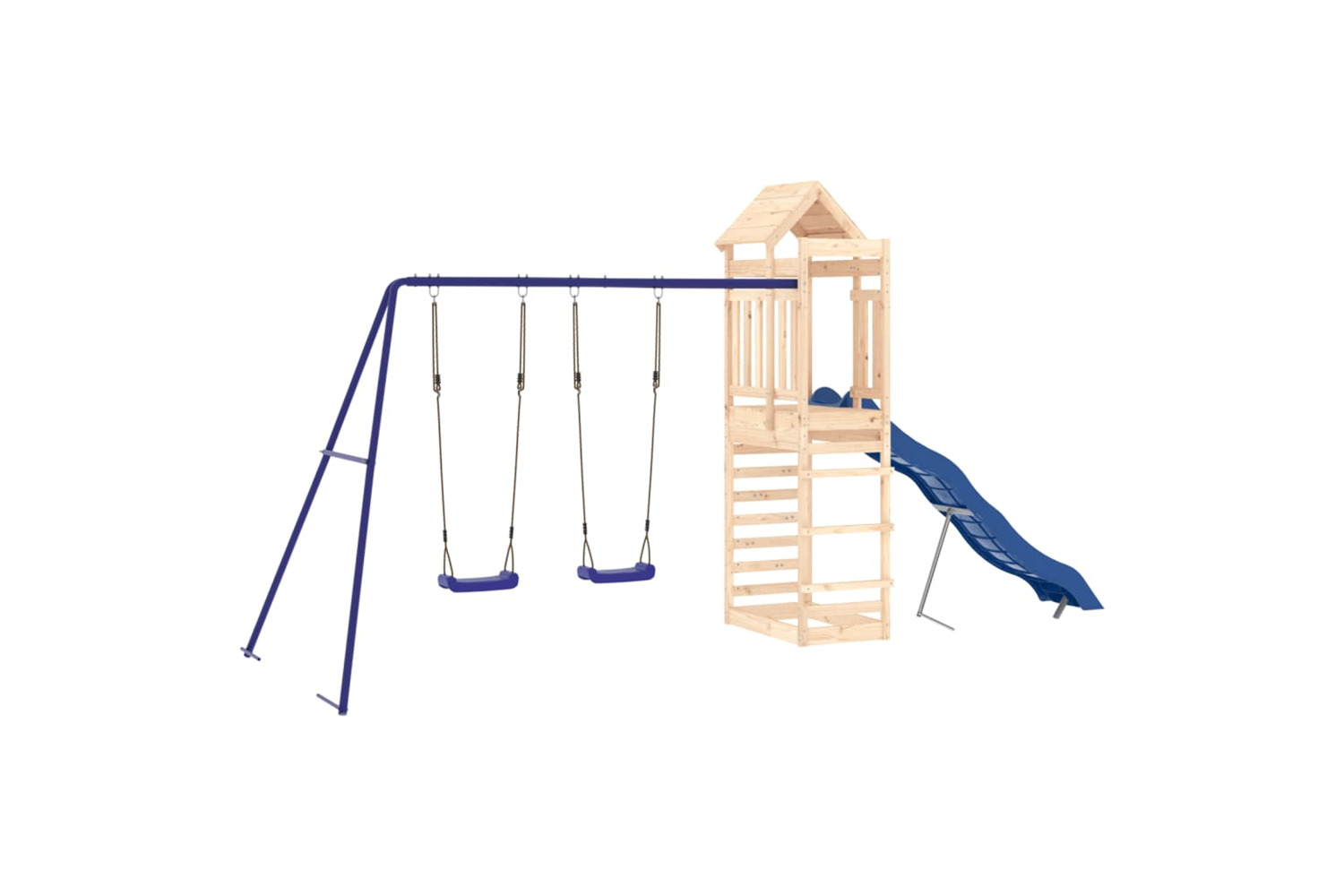 Vidaxl 3156976 Outdoor Playset Solid Wood Pine