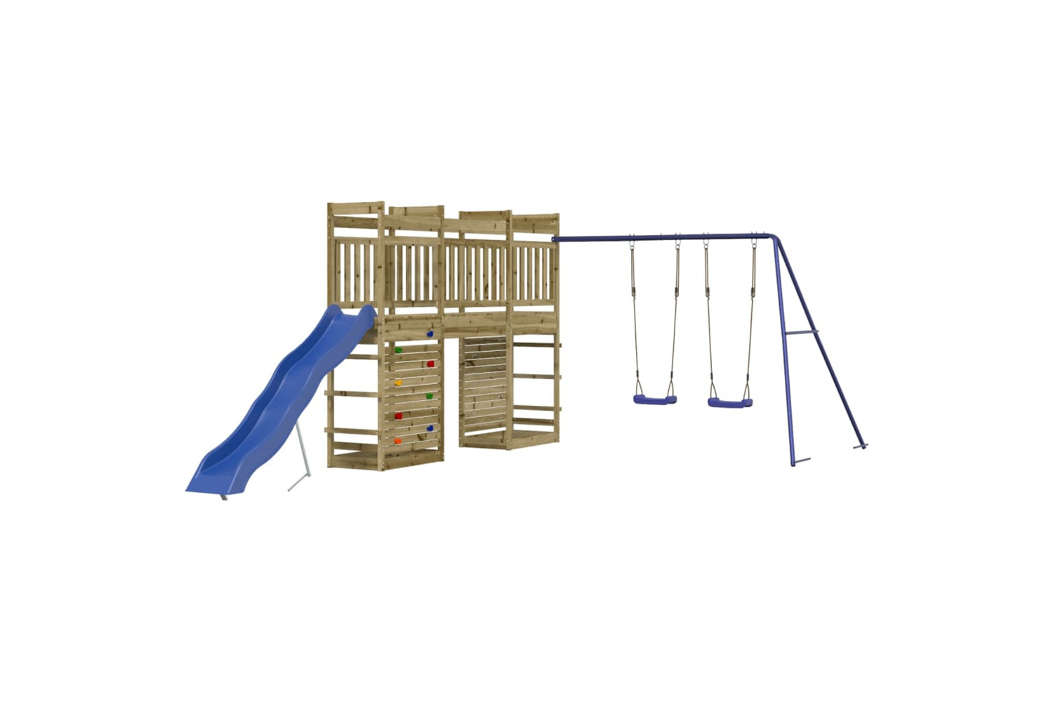 Vidaxl 3157011 Outdoor Playset Impregnated Wood Pine