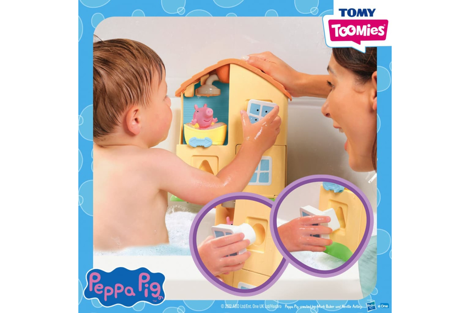 Tomy 443735 Bath Playset Peppa Pig