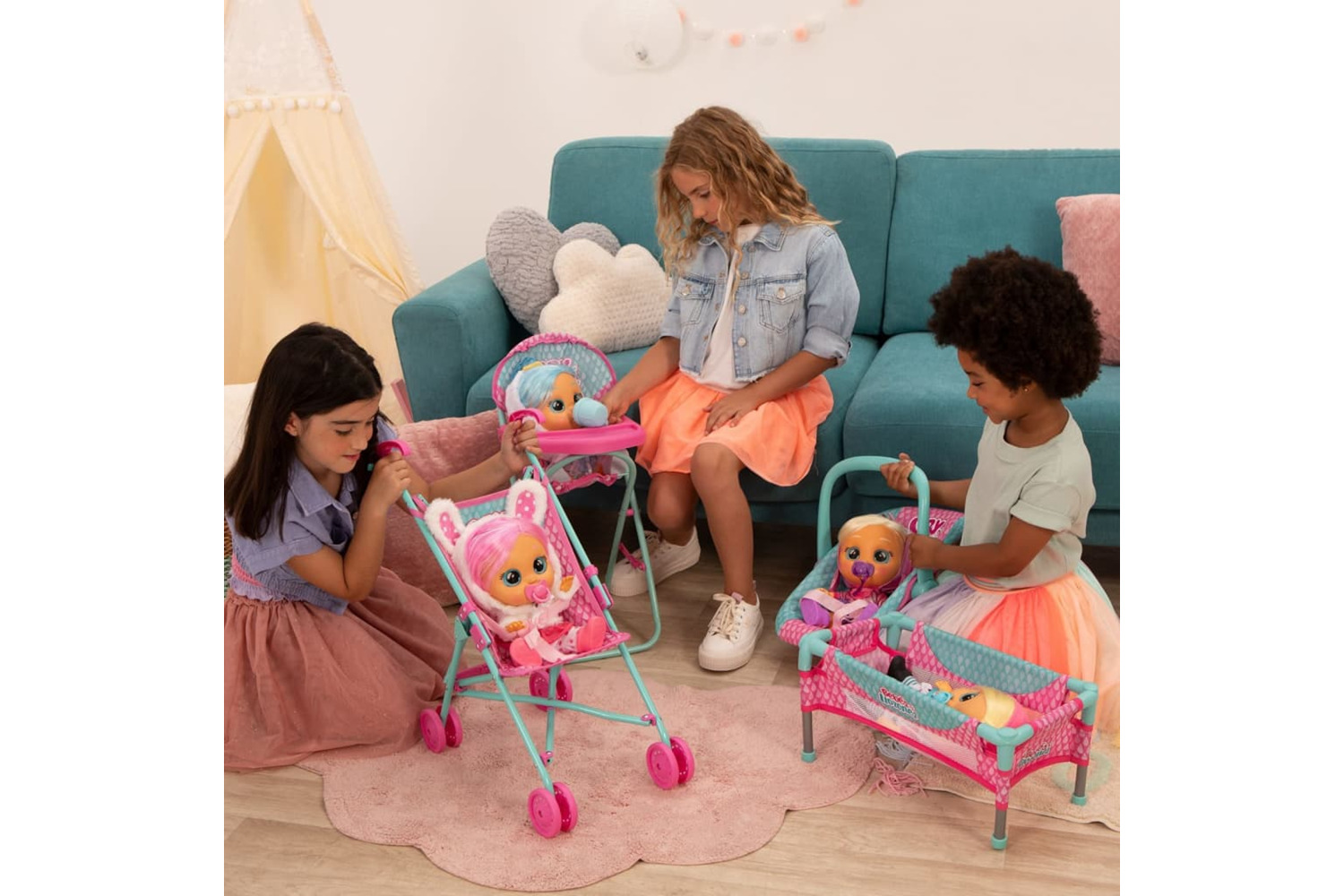 Imc Toys 443737 Cry Babies Doll Dressy Dotty