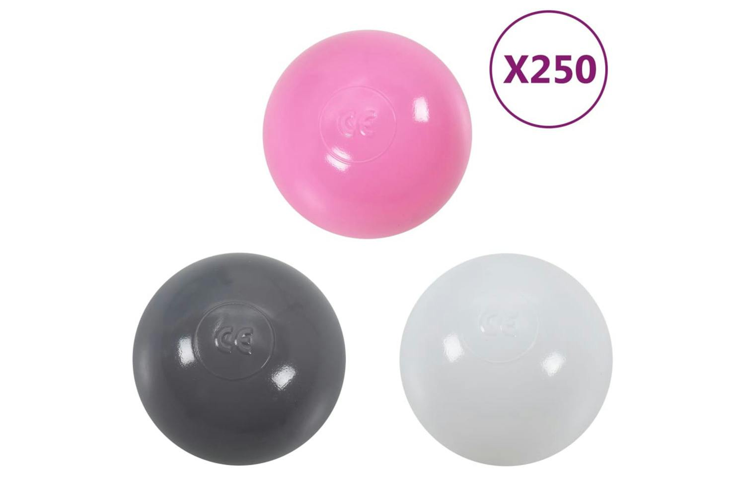 Vidaxl 93491 Colourful Playballs For Baby Pool 250 Pcs