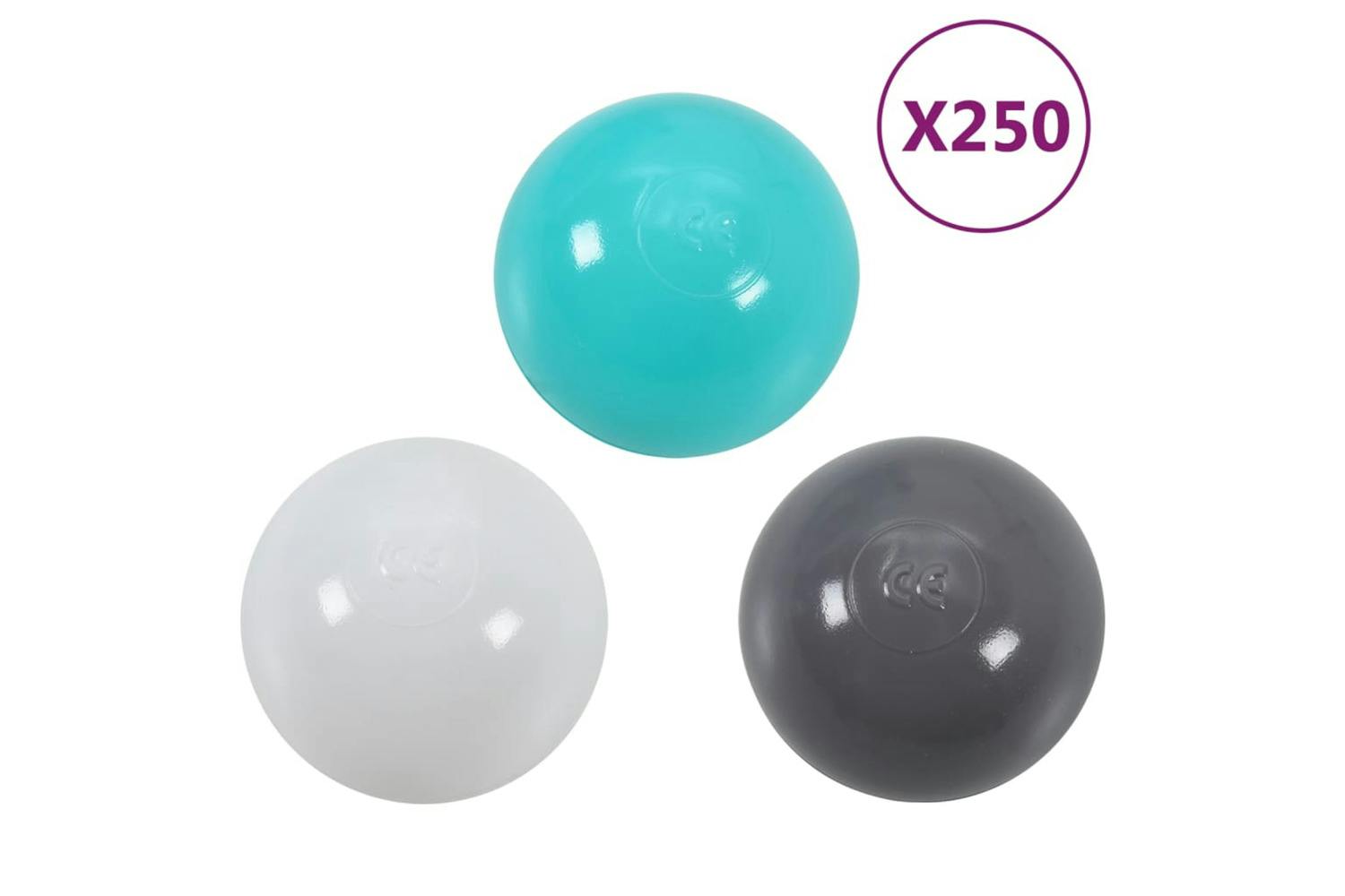 Vidaxl 93490 Colourful Playballs For Baby Pool 250 Pcs