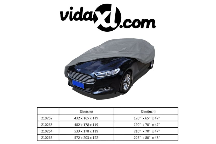 Vidaxl 210263 Car Cover Nonwoven Fabric L
