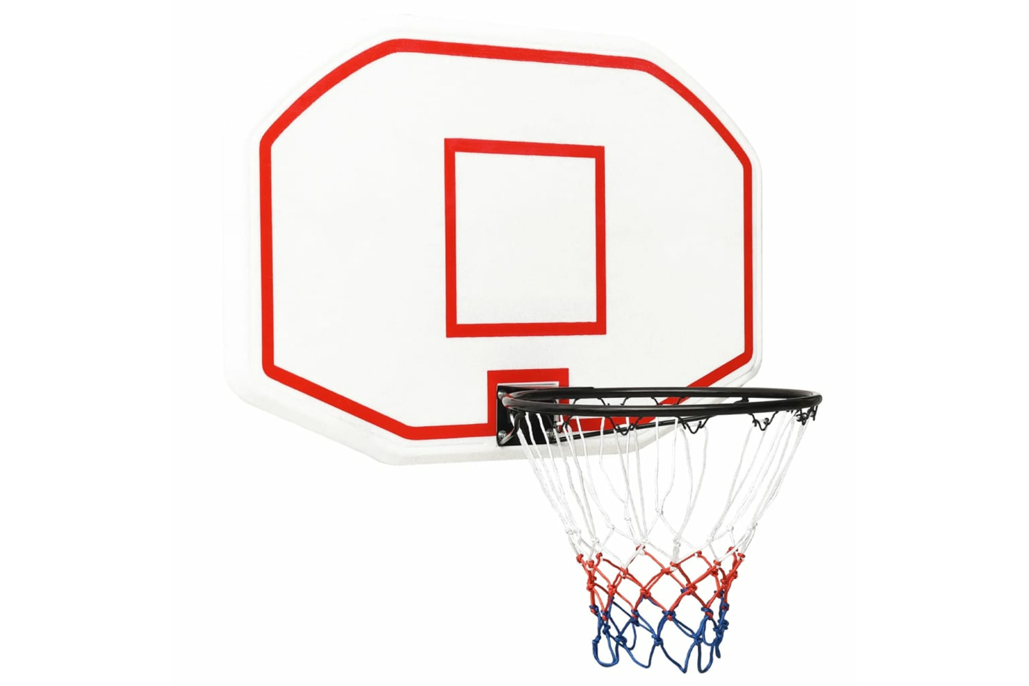 Vidaxl Basketball Backboard White 109x71x3 Cm Polyethene