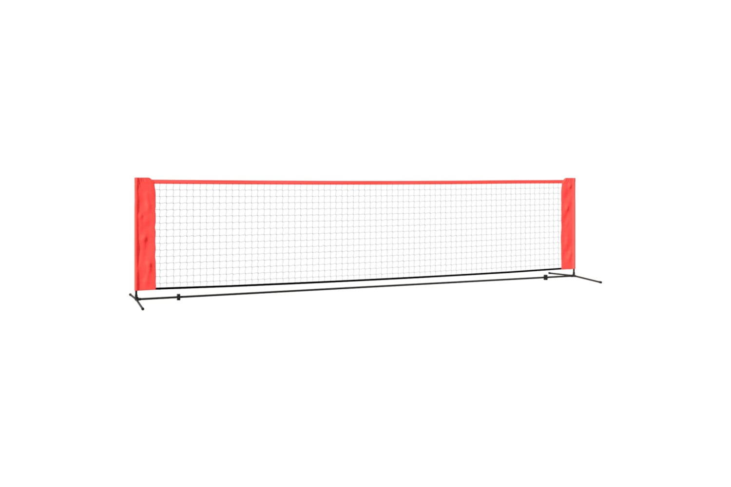 vidaXL 93757 Tennis Net Black And Red 400x100x87cm Polyester