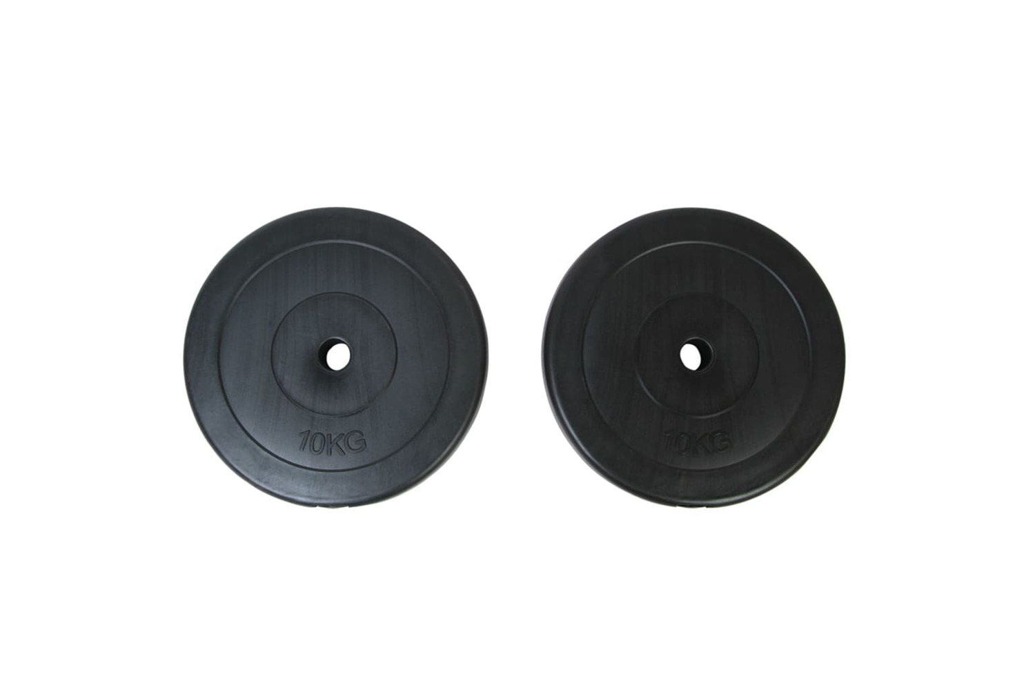vidaXL 90269 Weight Plates 2 X 10 Kg