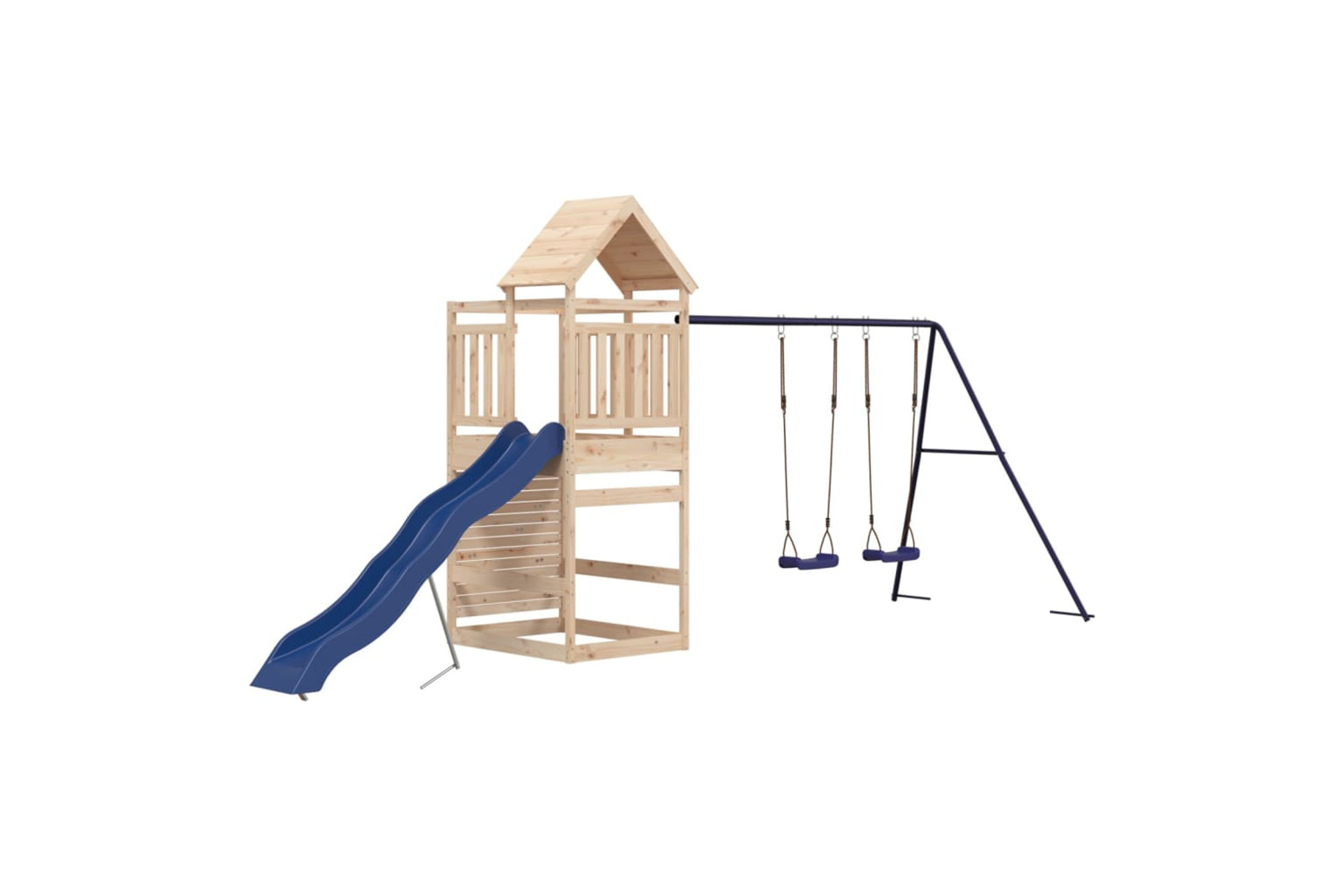 Vidaxl 3156988 Outdoor Playset Solid Wood Pine