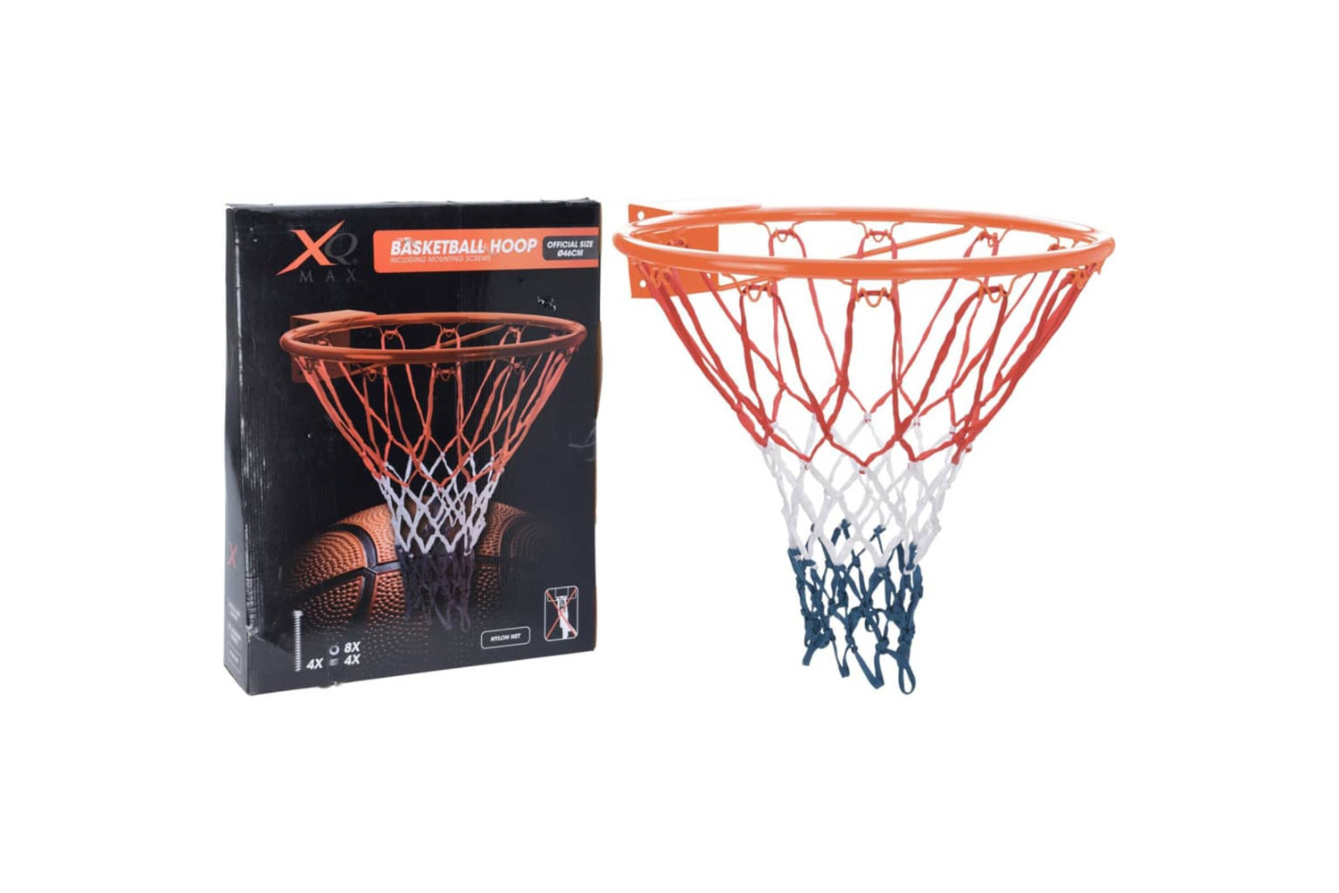 Xq Max 441956 Basketball Hoop With Mounting Screws