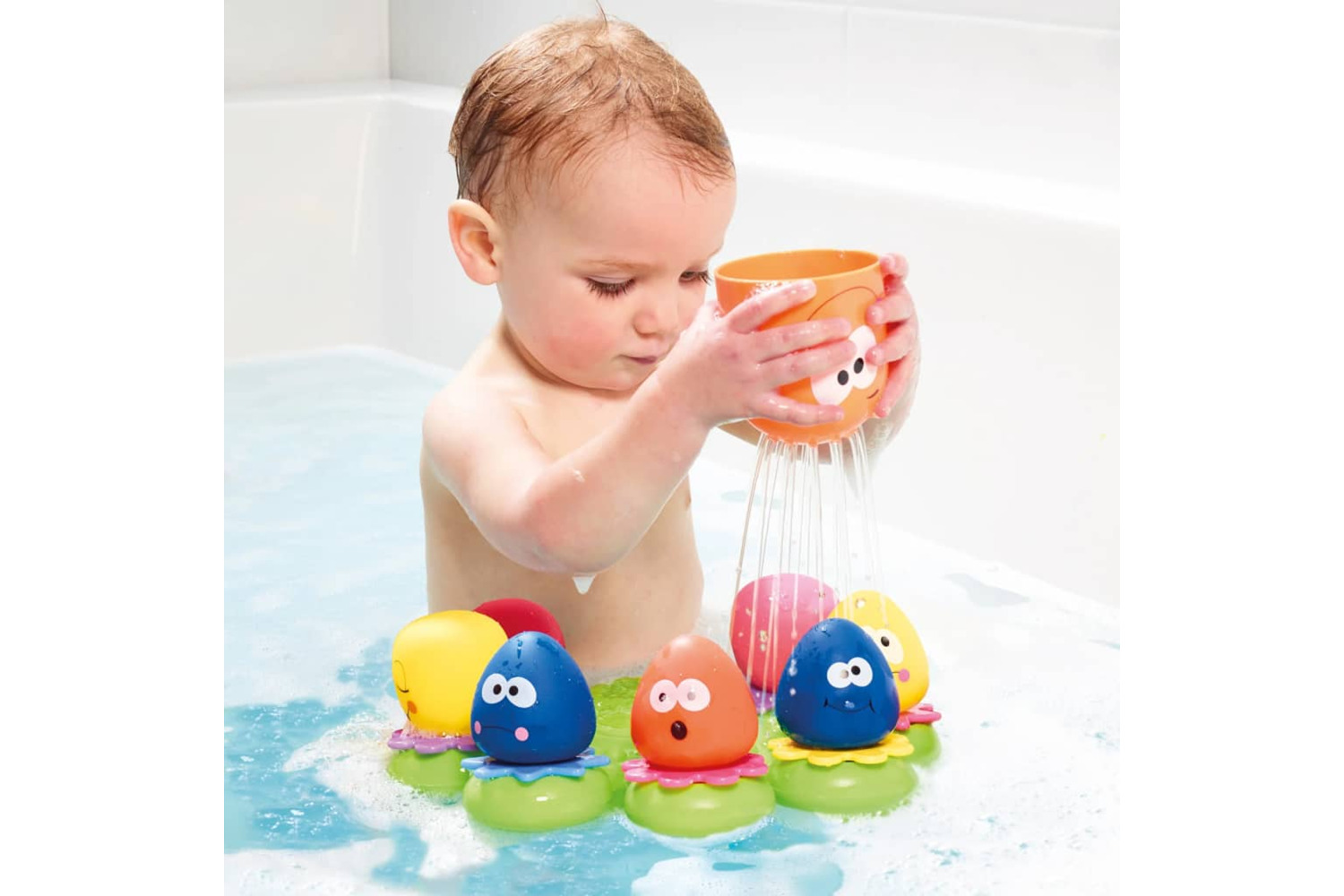 Tomy 426286 Bath Toy Aquafun Octopals