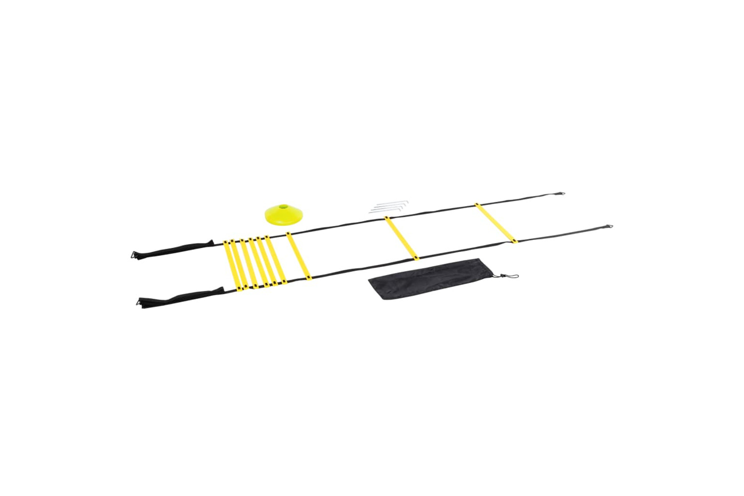 Hi Outdoor Agility Training Set Black And Yellow