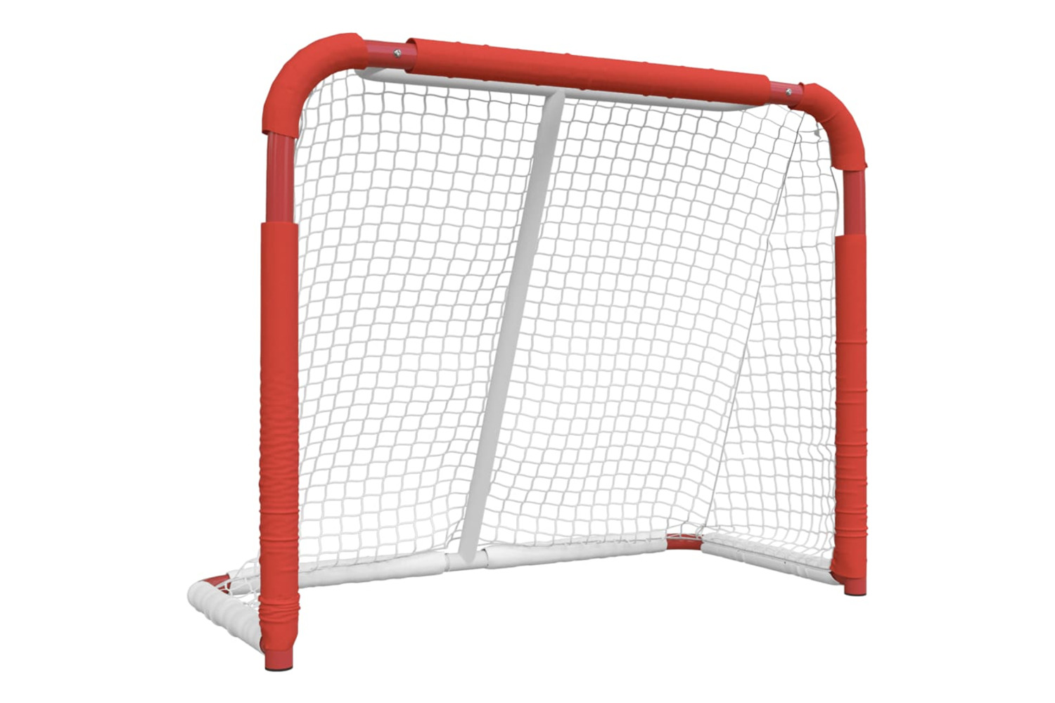 vidaXL 93754 Hockey Goal Red And White 137x66x112cm Polyester