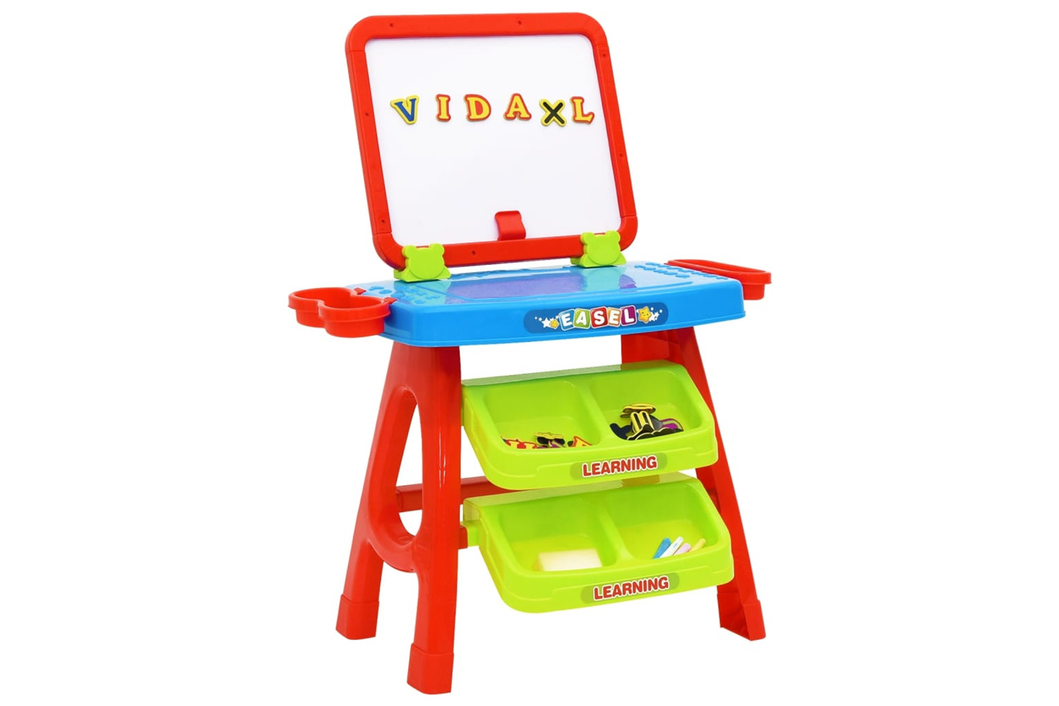 Vidaxl 3-1 Children Easel And Learning Desk Play Set