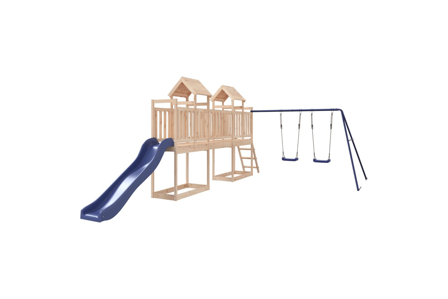 Vidaxl Outdoor Playset Solid Wood Pine