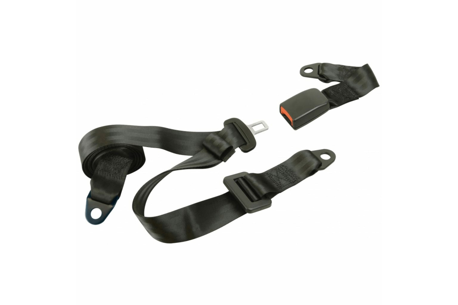 Carpoint 439341 3-point Safety Belt Static Black