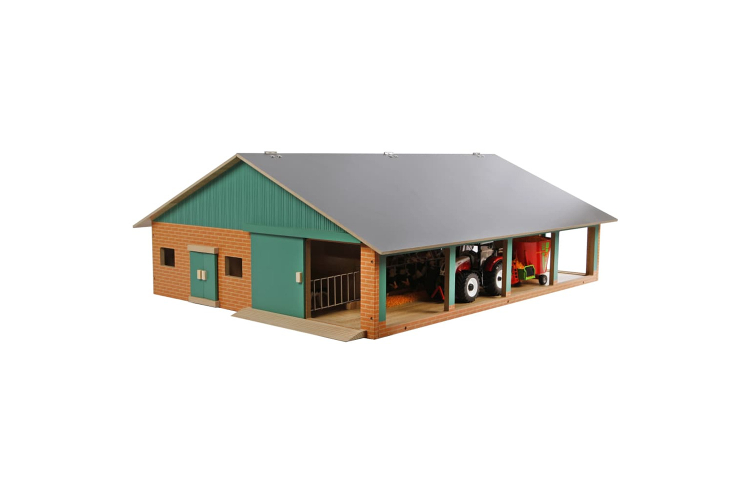 Kids Globe 410906 Cow Barn With Milking Parlour 1:32 610495