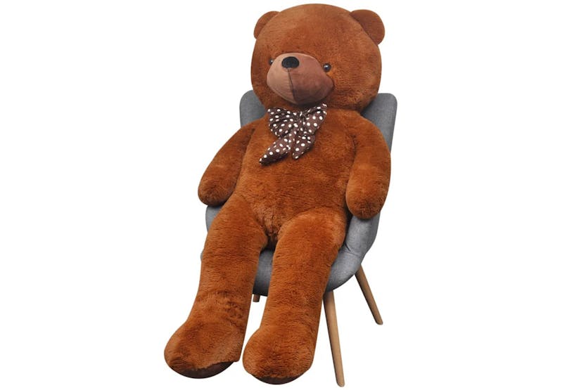 Vidaxl 80100 Xxl Soft Plush Teddy Bear Toy Brown 160 Cm