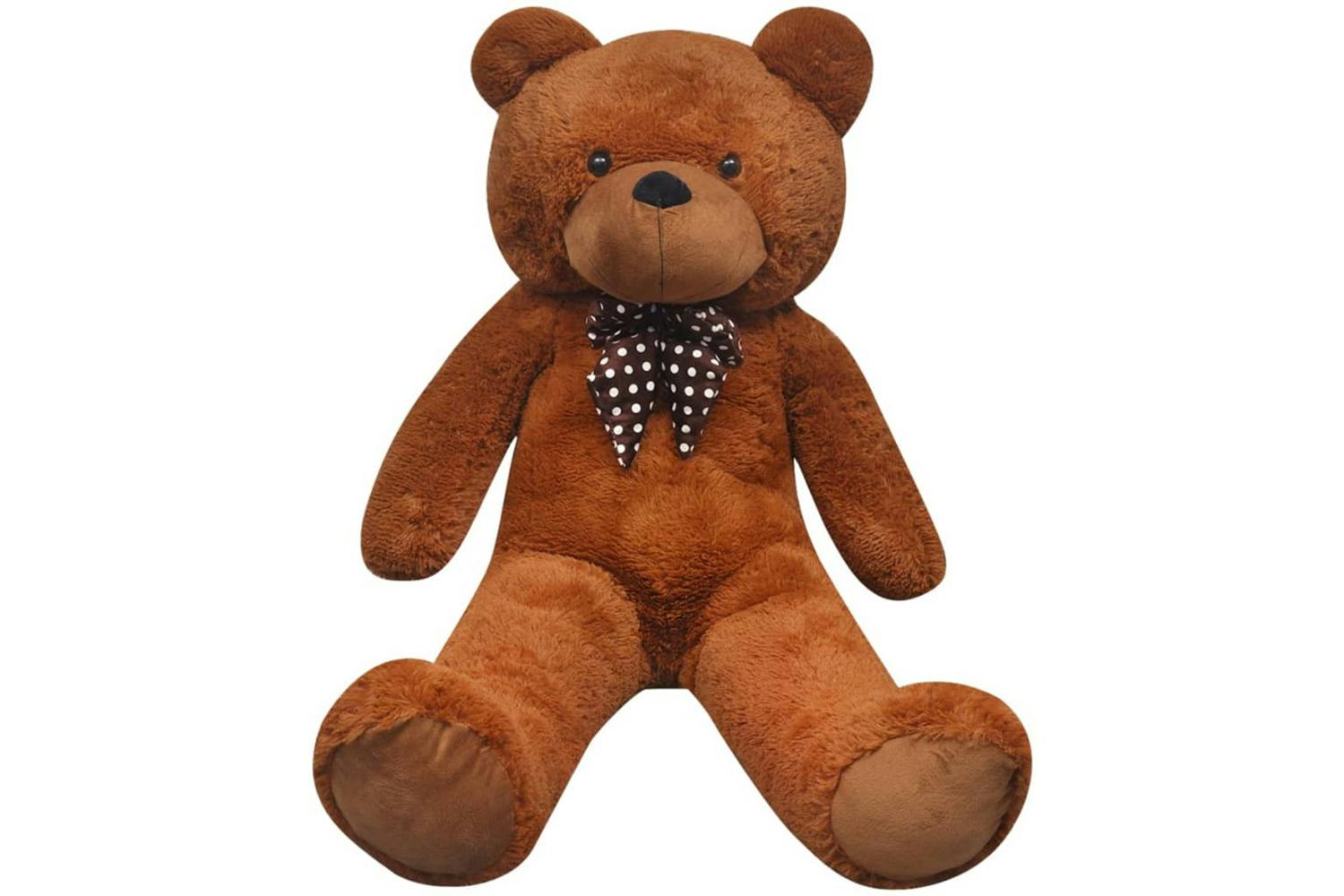 Vidaxl 80100 Xxl Soft Plush Teddy Bear Toy Brown 160 Cm