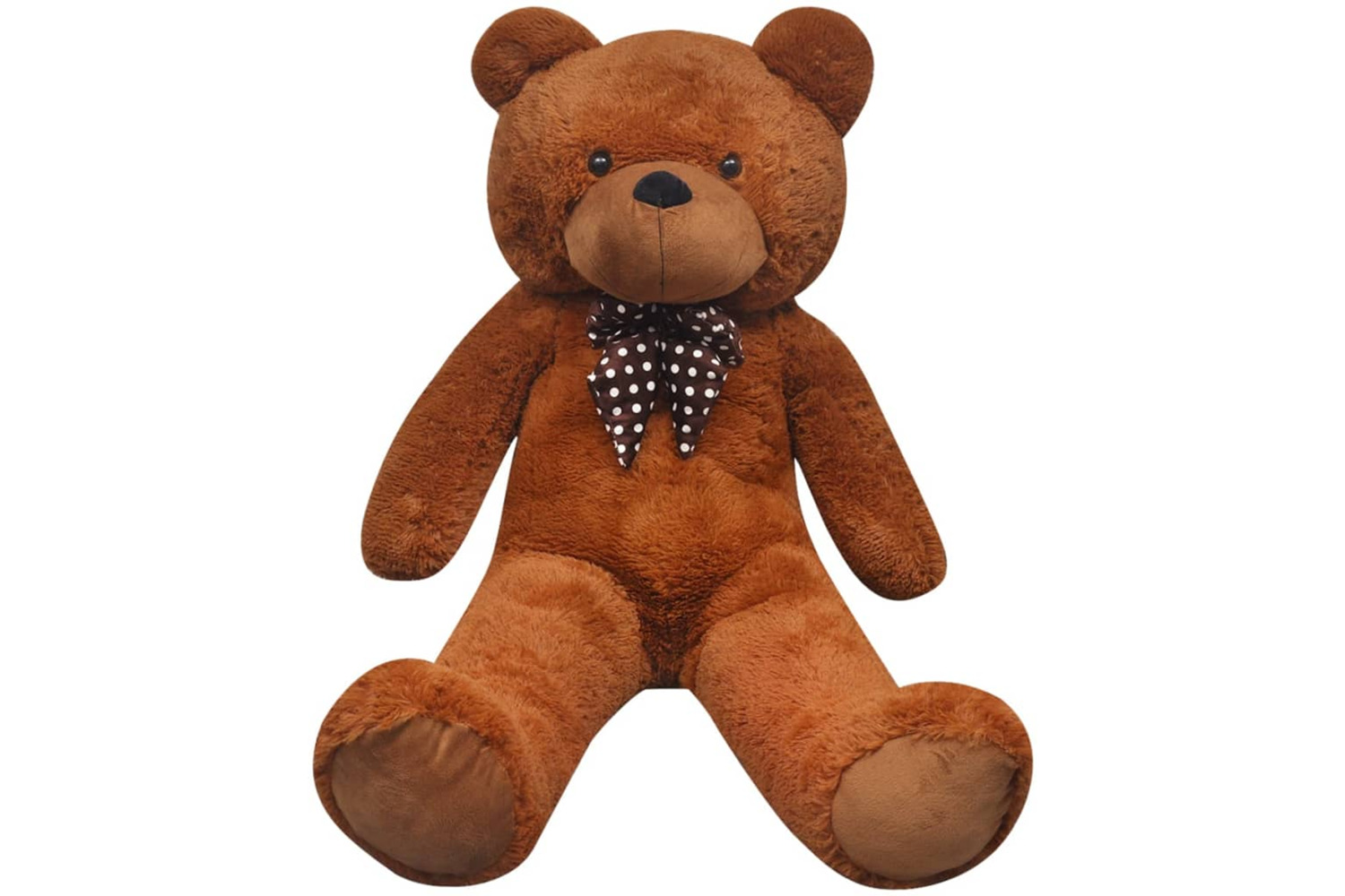vidaXL 80098 Xxl Soft Plush Teddy Bear Toy Brown 135cm