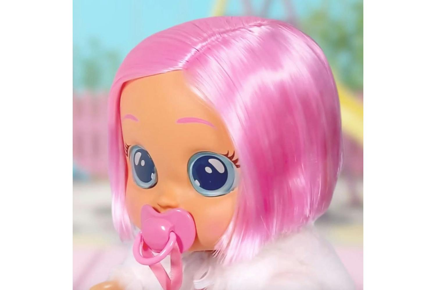 Cry Babies Dressy Coney 12 Baby Doll - Pink Hair