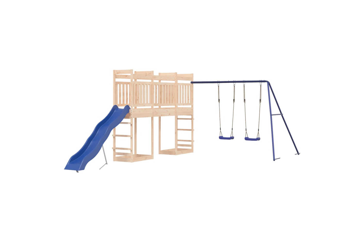Vidaxl 3157039 Outdoor Playset Solid Wood Pine