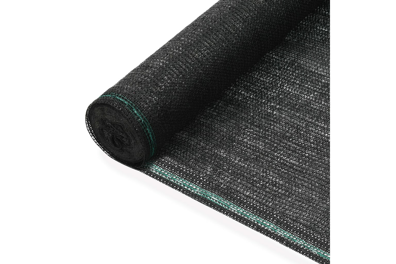 vidaXL 45266 Tennis Screen Hdpe 1.4x100 M Black
