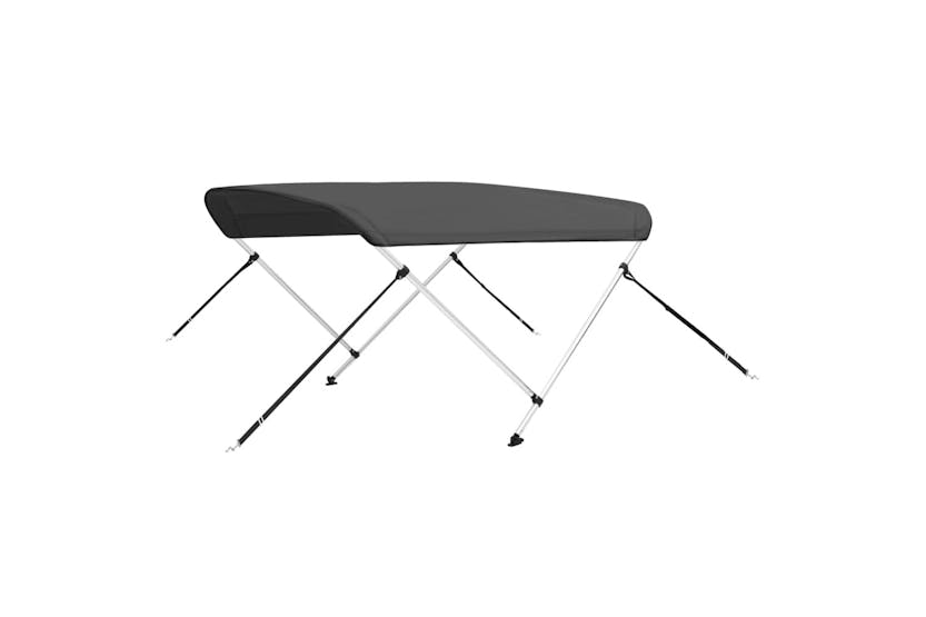 Vidaxl 93130 2 Bow Bimini Top Anthracite 180x130x110 Cm