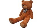 Vidaxl 80100 Xxl Soft Plush Teddy Bear Toy Brown 160 Cm