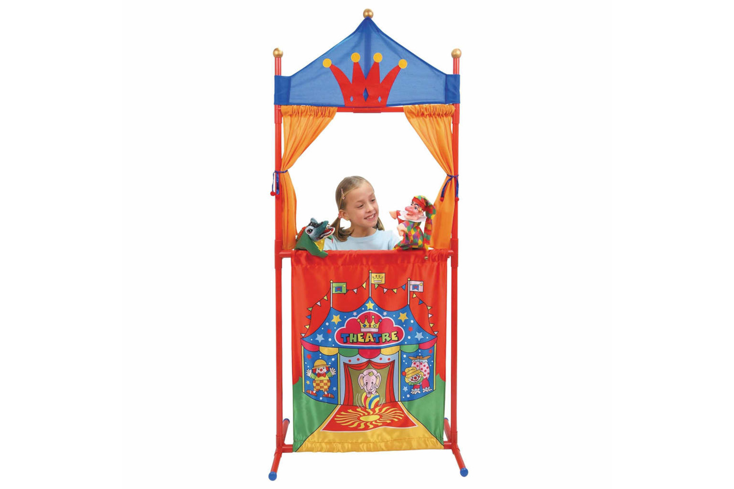 Van Der Meulen 433619 Puppet Theatre With Theatre Decor