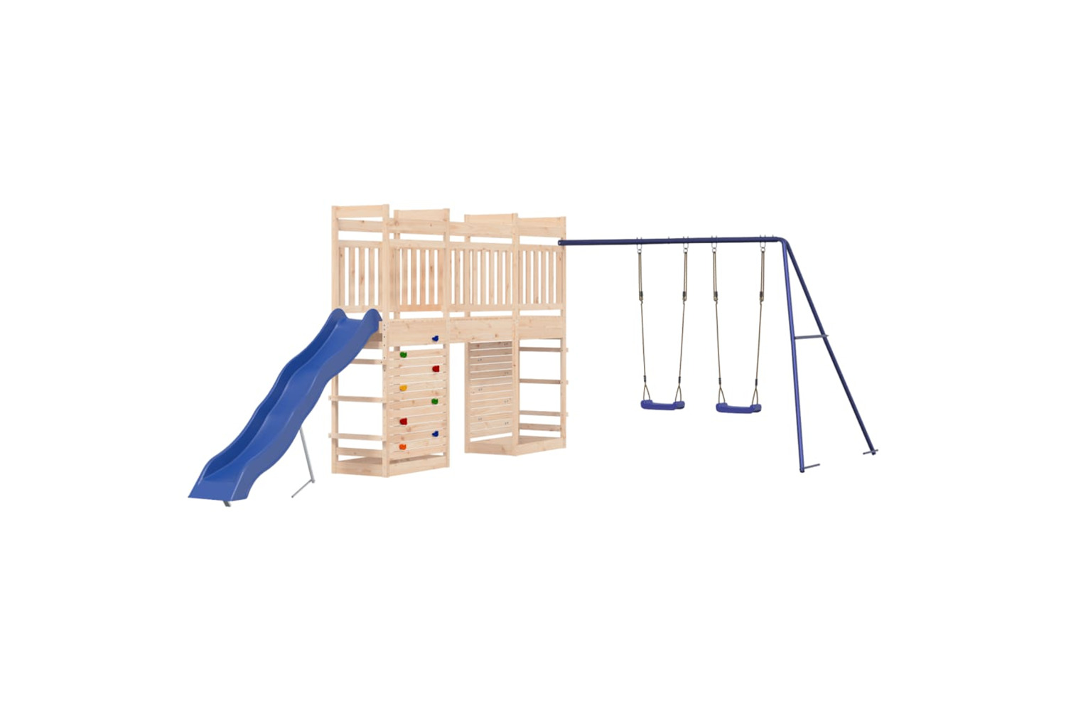 Vidaxl 3157009 Outdoor Playset Solid Wood Pine