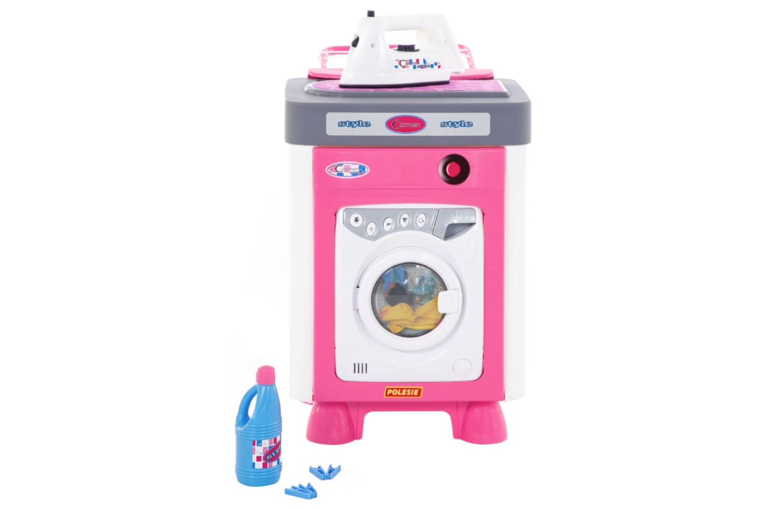 Polesie Wader 94259 8 Piece Washing Machine Children Playset 45x31x46 Cm Pp