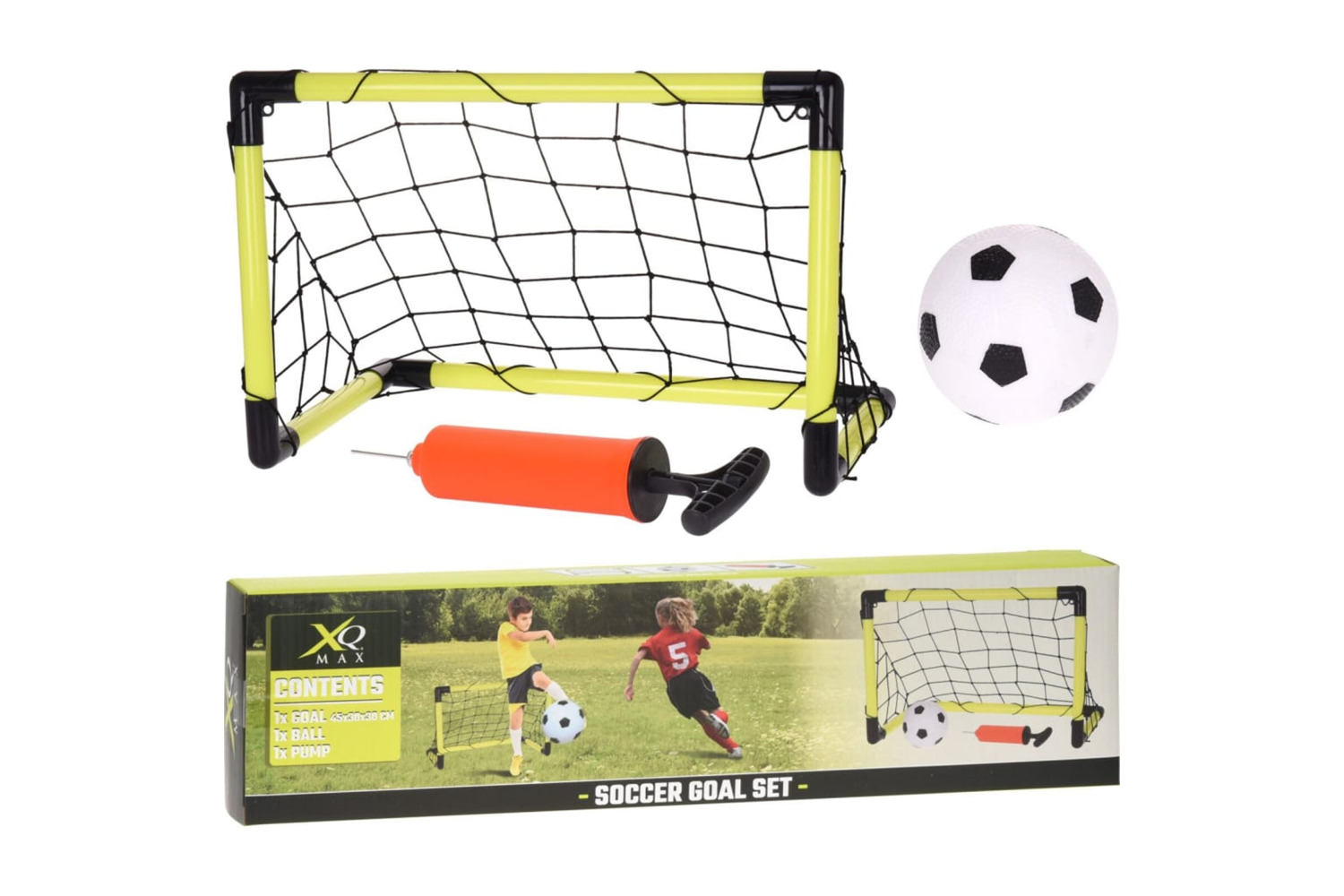 Xq Max 441952 Toy Soccer Goal Set Large 90x45x64.3 Cm