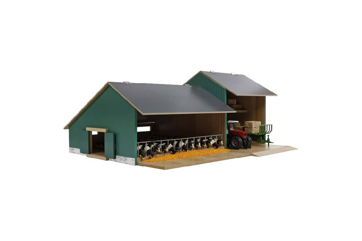 Kids Globe 432413 Cow Stable With Shed 1:32