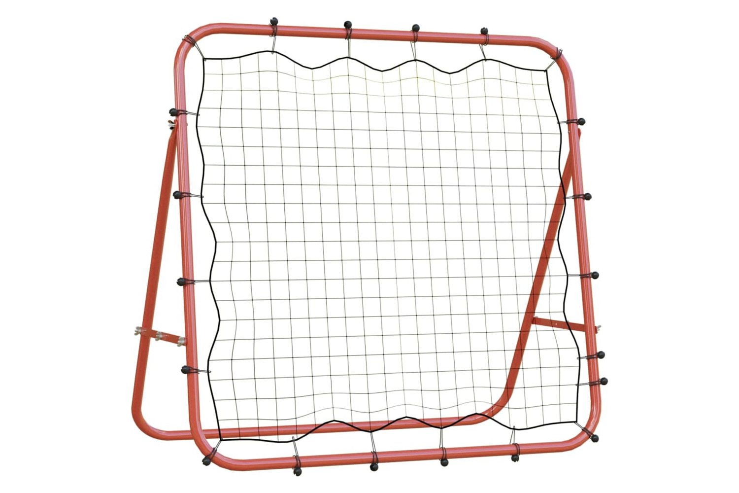 vidaXL 93736 Adjustable Football Kickback Rebounder 96x80x96cm Steel And Pe