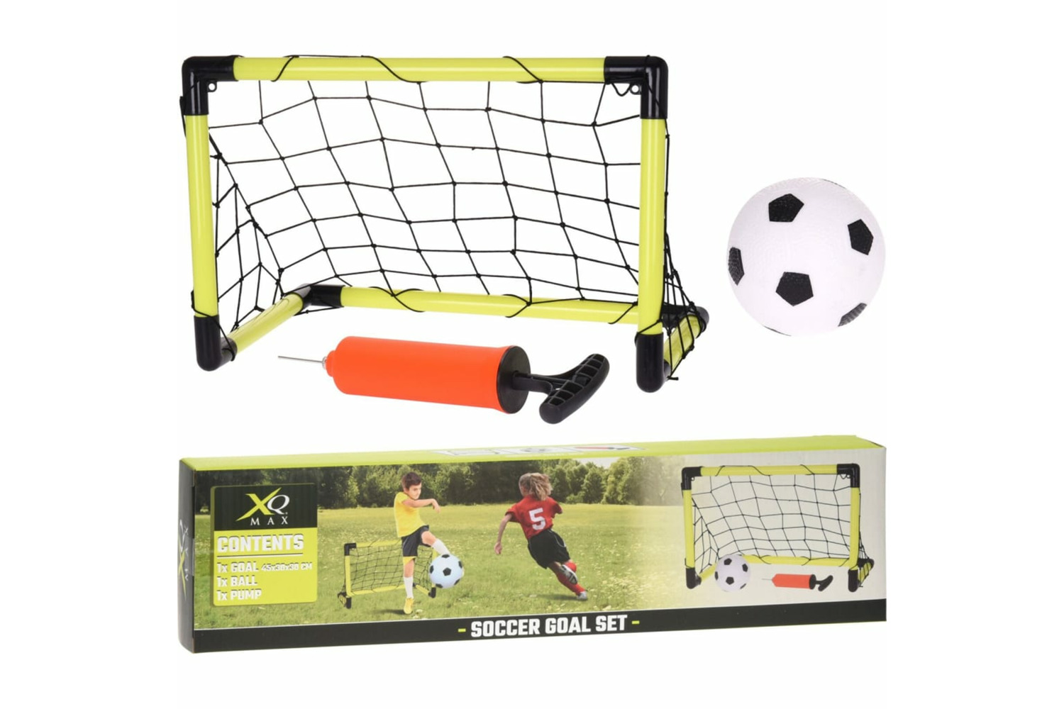 Xq Max 441951 Toy Soccer Goal Set Small 45x30x30 Cm