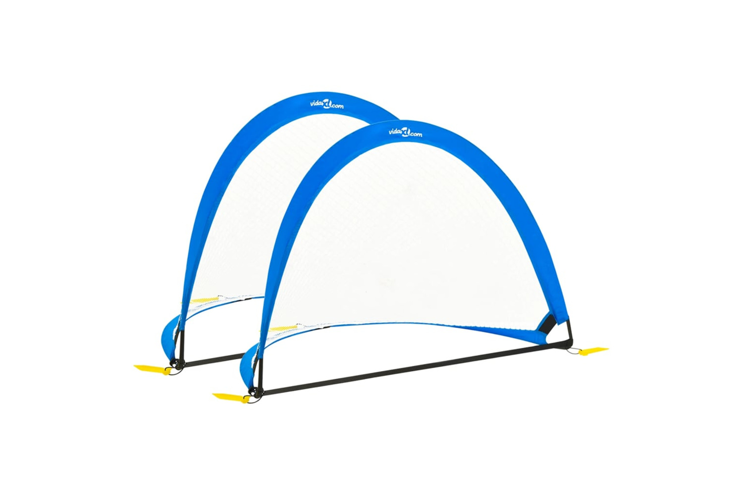 vidaXL 93364 Children Football Goals 2 Pcs Set With Storage Bag 183x117.5x120.5cm